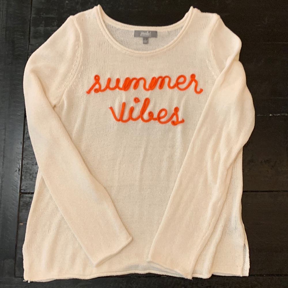 Marled Summer Vibes sweater size Large